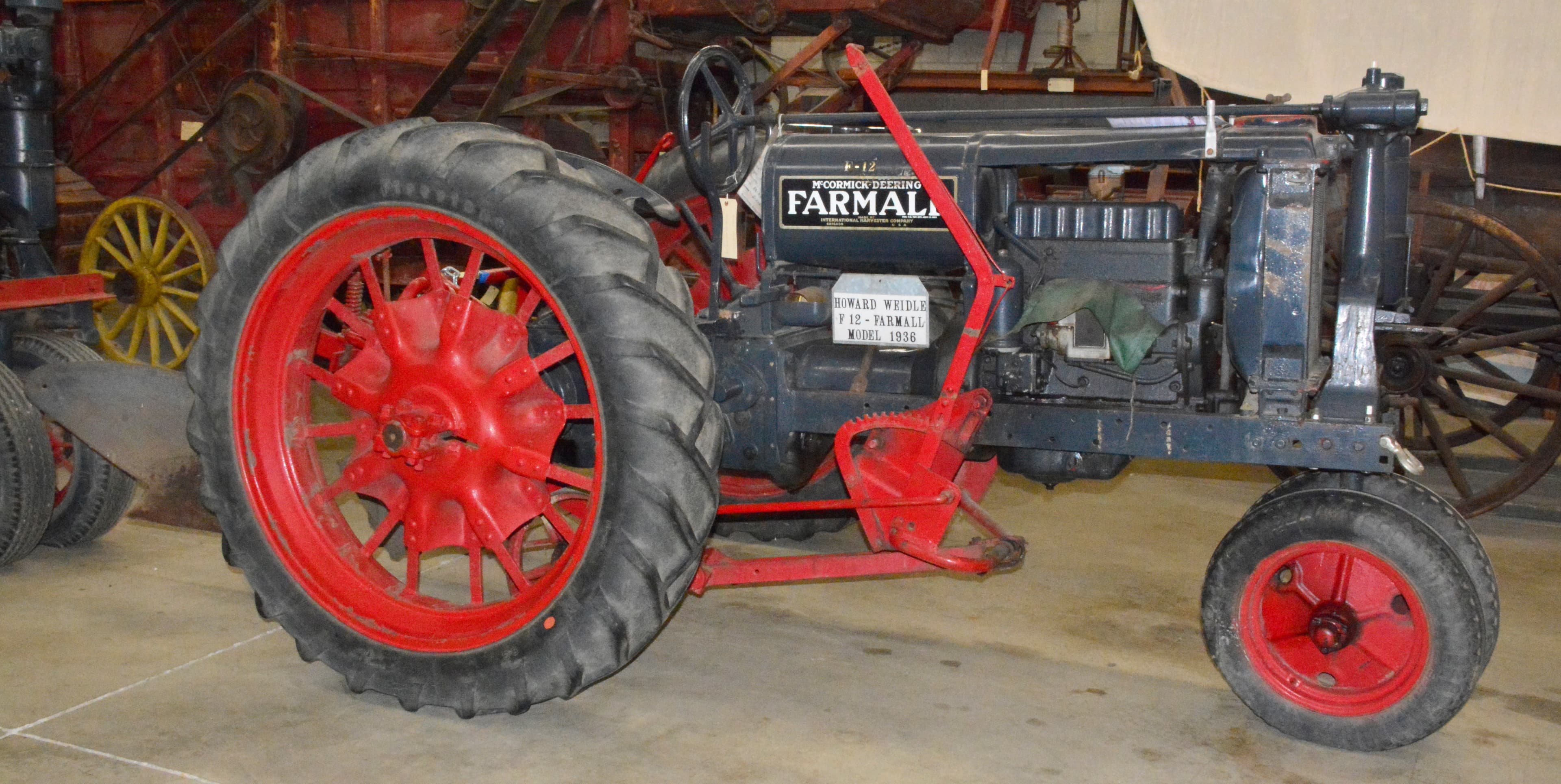 Farmall F12 with Plow