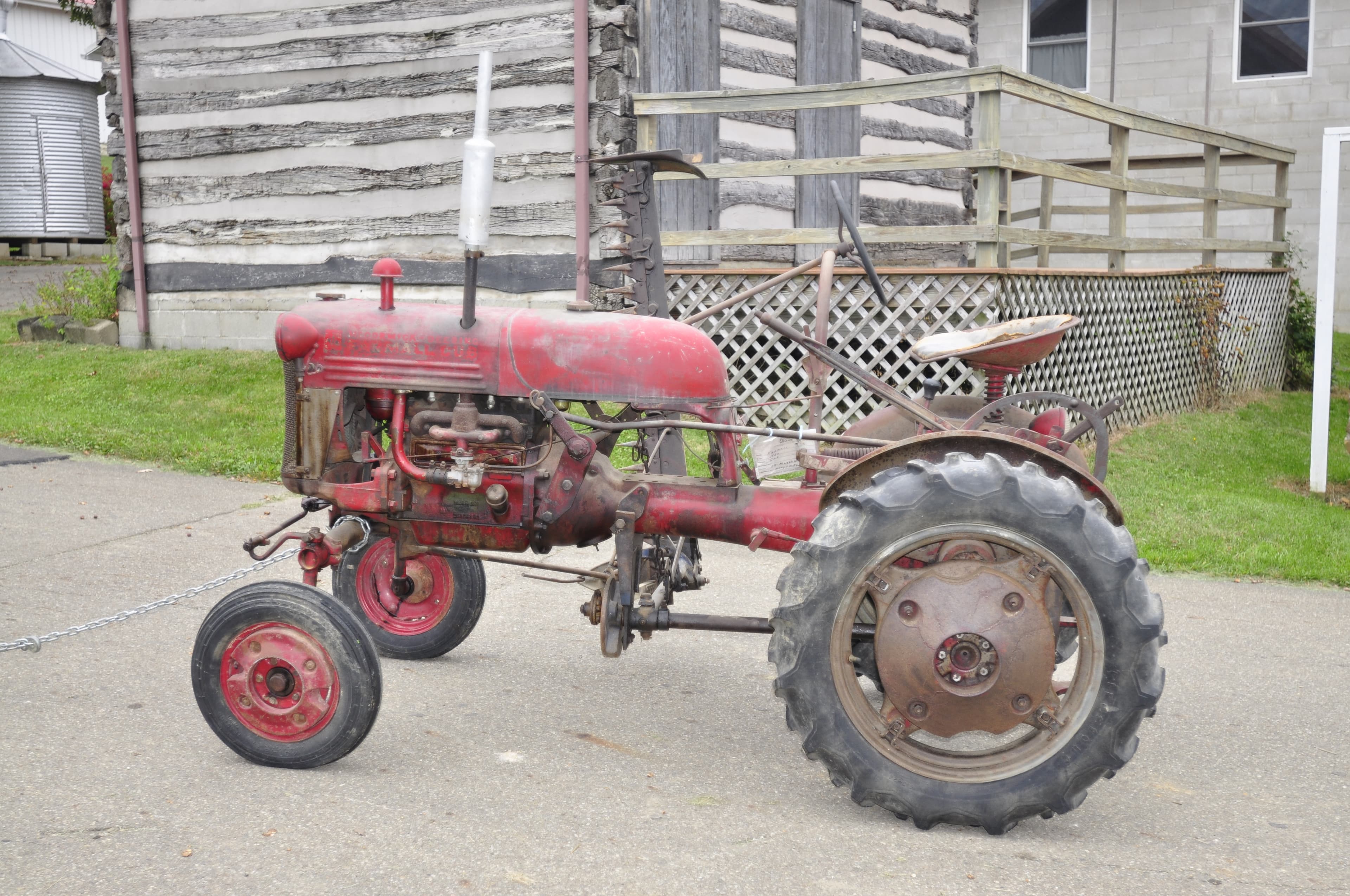 Farmall Cub, 1950, with Mower Bar