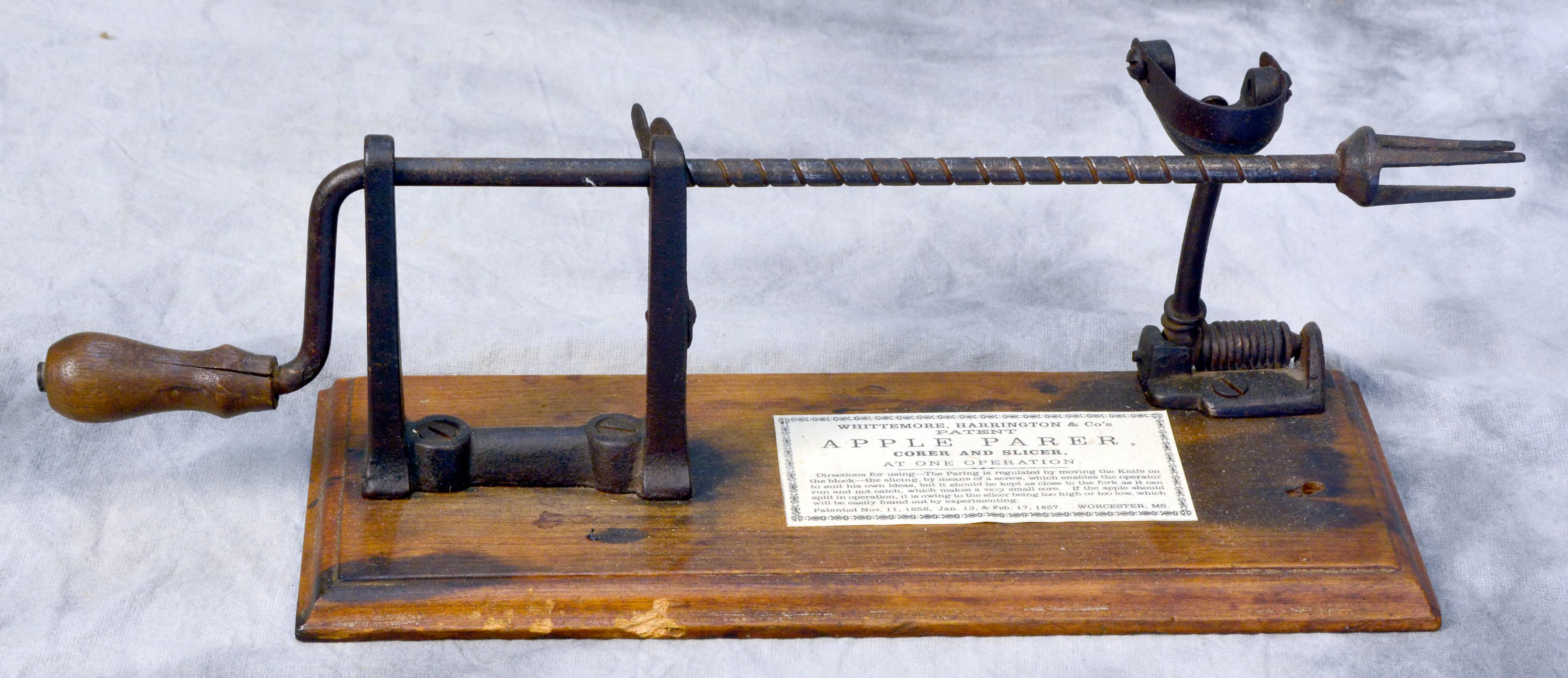 Whittemore #1 Apple Peeler
