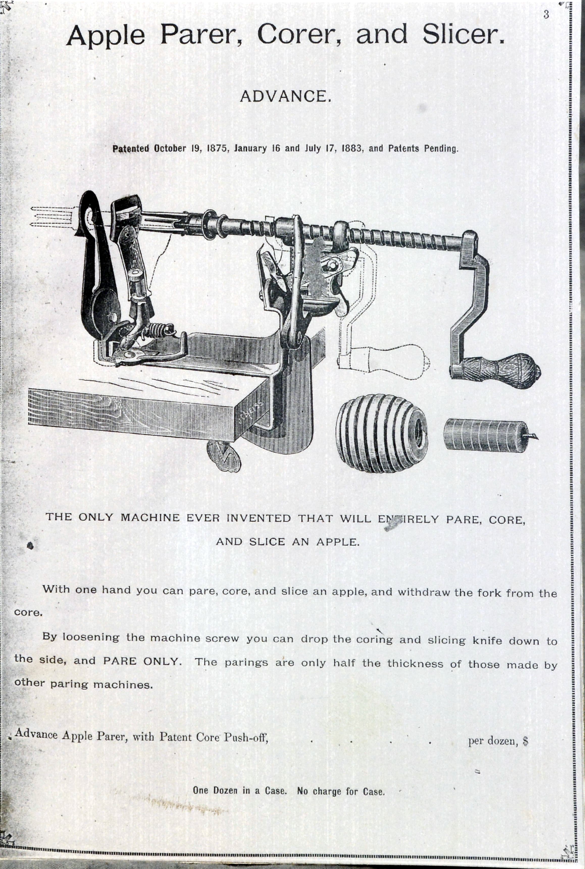 Apple Peeler Catalog Cut